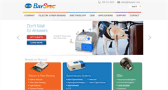 Desktop Screenshot of bayspec.com